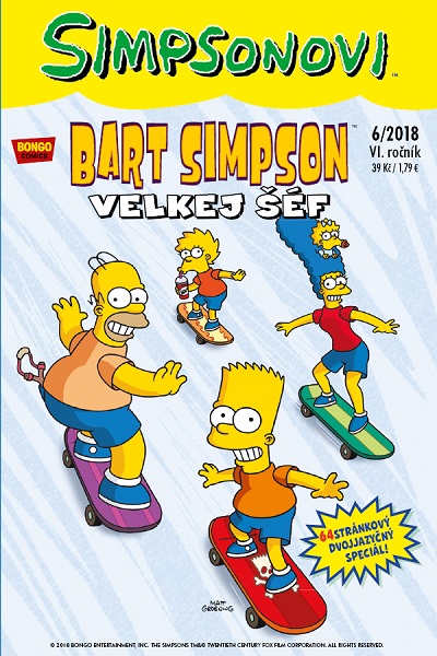 CREW Simpsonovi: Bart Simpson 06/2018 - Velkej šéf