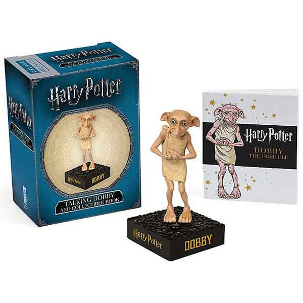 Running Press Harry Potter Talking Dobby and Collectible Book (Miniature Editions)