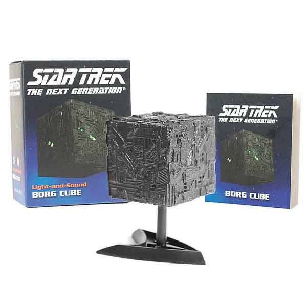 Running Press Star Trek: Light-and-Sound Borg Cube (Miniature Editions)