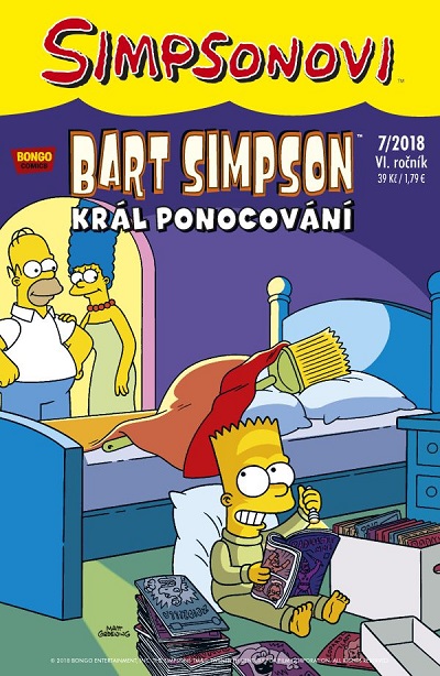 CREW Simpsonovi: Bart Simpson 07/2018 - Král ponocování