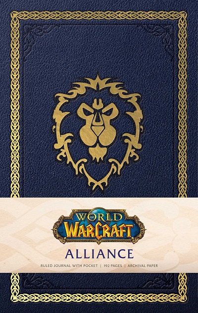 Insight Editions World of Warcraft Alliance Gold Zápisník