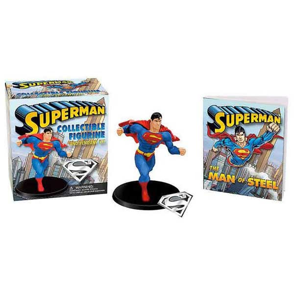 Running Press Superman: Collectible Figurine and Pendant Kit (Miniature Editions)