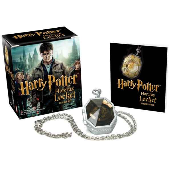 Running Press Harry Potter Locket Horcrux Kit and Sticker Book Miniature Editions