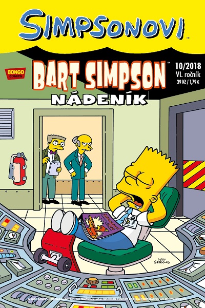 CREW Simpsonovi: Bart Simpson 10/2018 - Nádeník