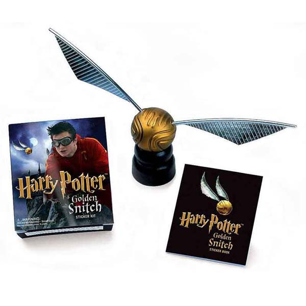 Running Press Harry Potter Golden Snitch Sticker Kit (Miniature Editions)
