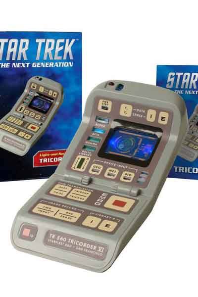 Figúrka Running Press Star Trek: Light-and-Sound Tricorder (Miniature Editions)