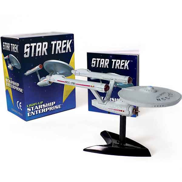 Running Press Star Trek: Light-Up Starship Enterprise (Miniature Editions)