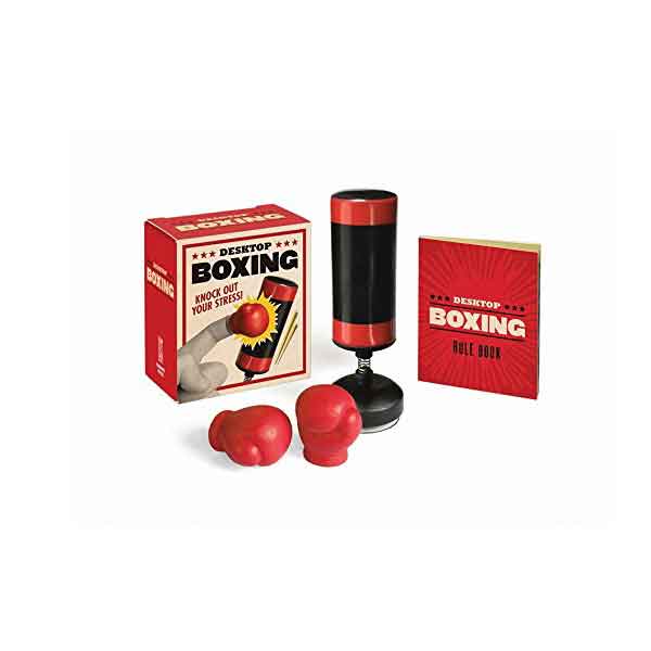 Running Press Desktop Boxing: Knock Out Your Stress! (Miniature Editions)