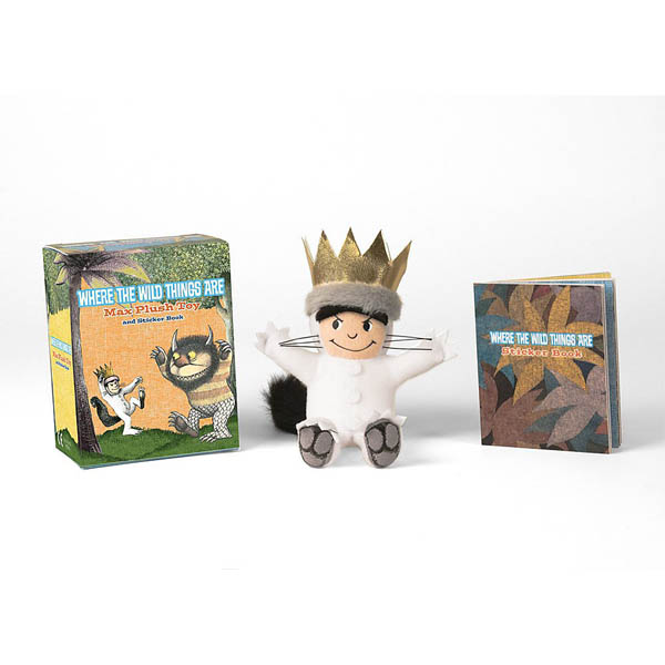 Running Press Where the Wild Things Are: Max Plush (Miniature Editions)