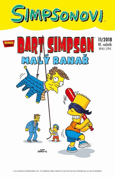 CREW Simpsonovi: Bart Simpson 11/2018 - Malý ranař