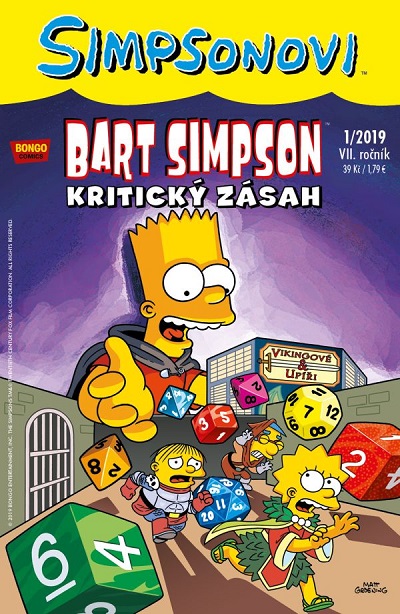 CREW Simpsonovi: Bart Simpson 01/2019 - Kritický zásah