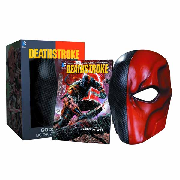 DC Comics Deathstroke 1 Book and Mask Set