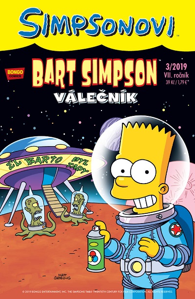 CREW Simpsonovi: Bart Simpson 03/2019 - Válečník