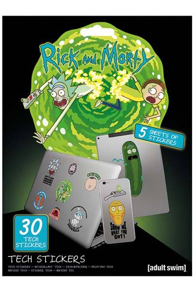 Pyramid International Rick and Morty Nálepky