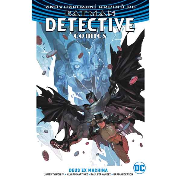 BB art Batman Detective Comics 4: Deus ex Machina (Znovuzrození hrdinů DC) 2 Varianty obálok