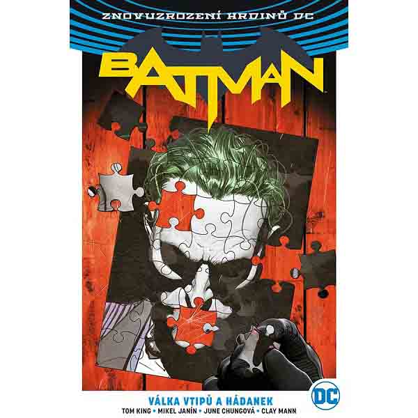 CREW Batman 4: Válka vtipů a hádanek (Znovuzrození hrdinů DC) USA Obálka