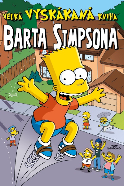 CREW Velká vyskákaná kniha Barta Simpsona
