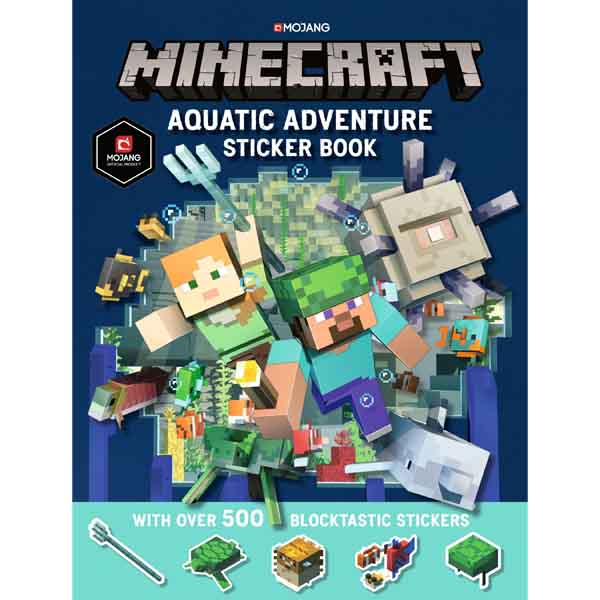 Egmont Books Minecraft Aquatic Adventure Sticker Book