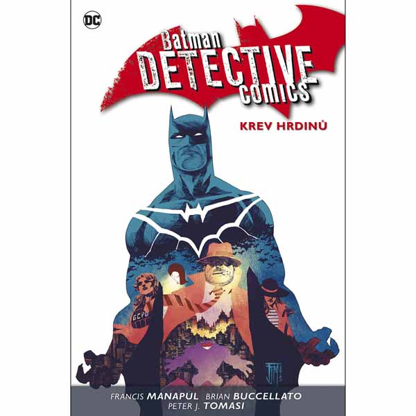BB art Batman Detective Comics 8 - Krev hrdinů