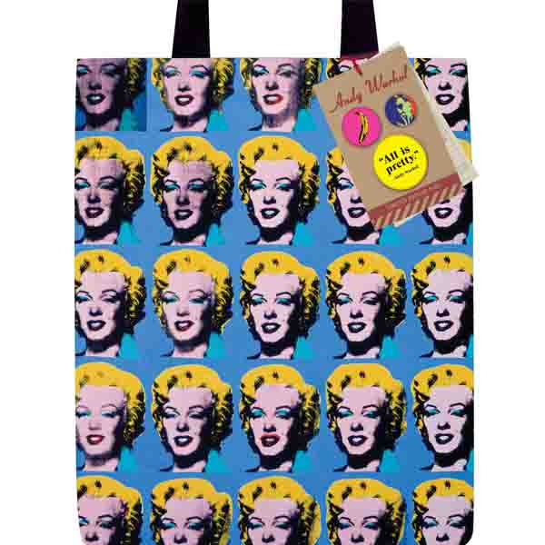 Galison Andy Warhol Marilyn Monroe Taška (Tote Bag)