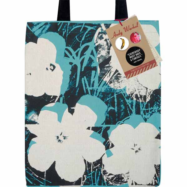 Galison Andy Warhol Poppies Taška (Tote Bag)