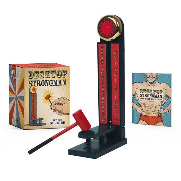 Running Press Desktop Strongman: Test Your Strength! (Miniature Editions)