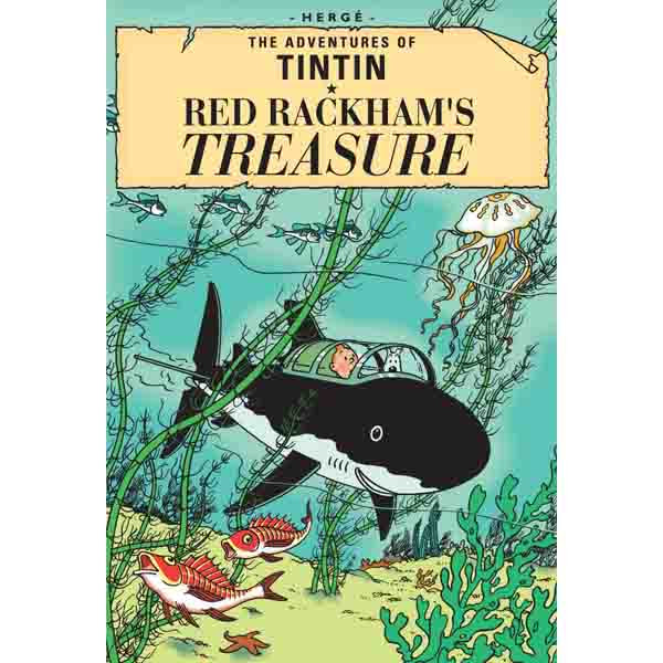 Egmont Books Red Rackham's Treasure (The Adventures of Tintin)