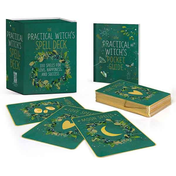 Running Press Practical Witch's Spell Deck (Miniature Editions)