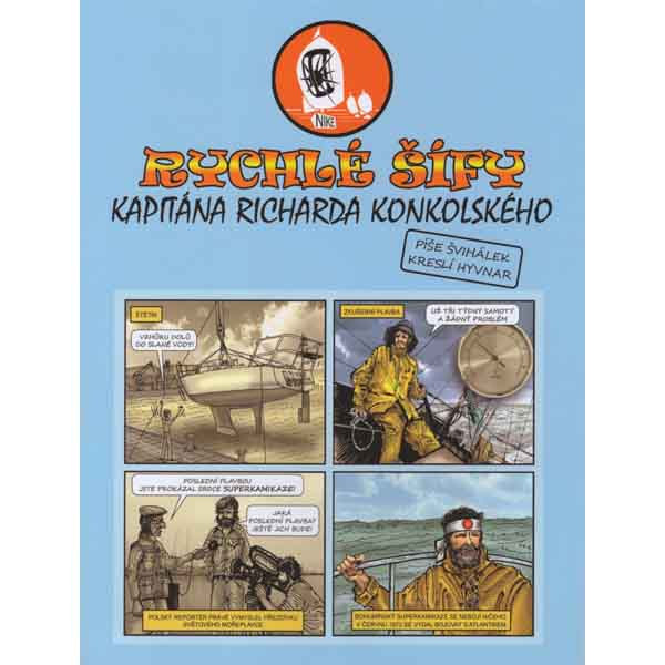 Knihy Konkolski Rychlé šífy kapitána Richarda Konkolského