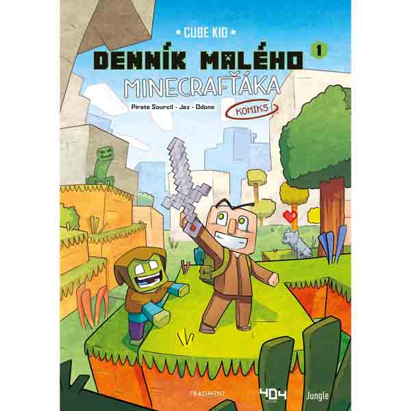 Albatros Minecraft komiks: Denník malého Minecrafťáka 1