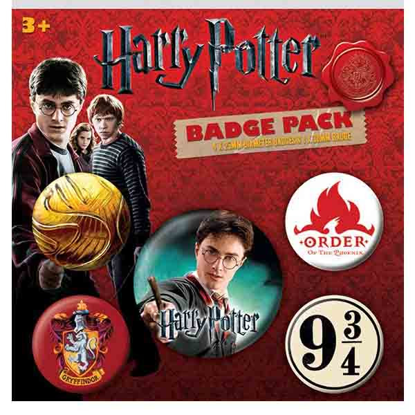 Pyramid International Harry Potter Gryffindor Odznaky (5-Pack)