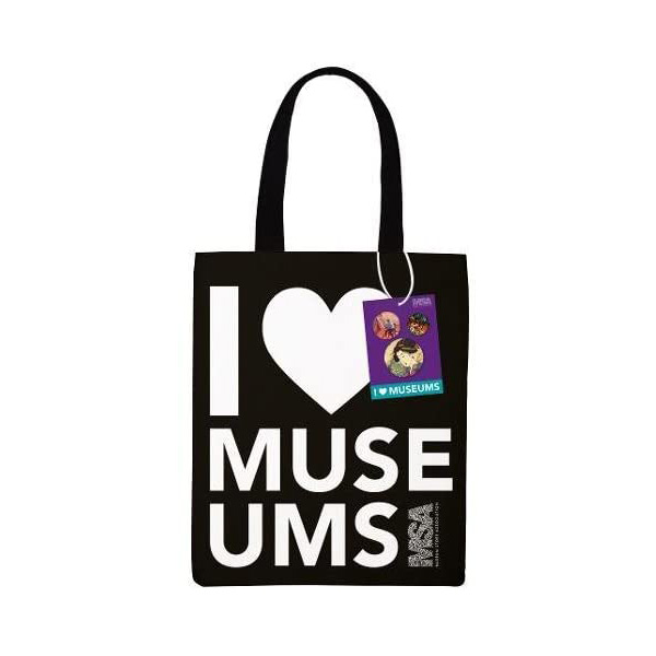 Mudpuppy I Heart Museums Taška (Tote Bag)