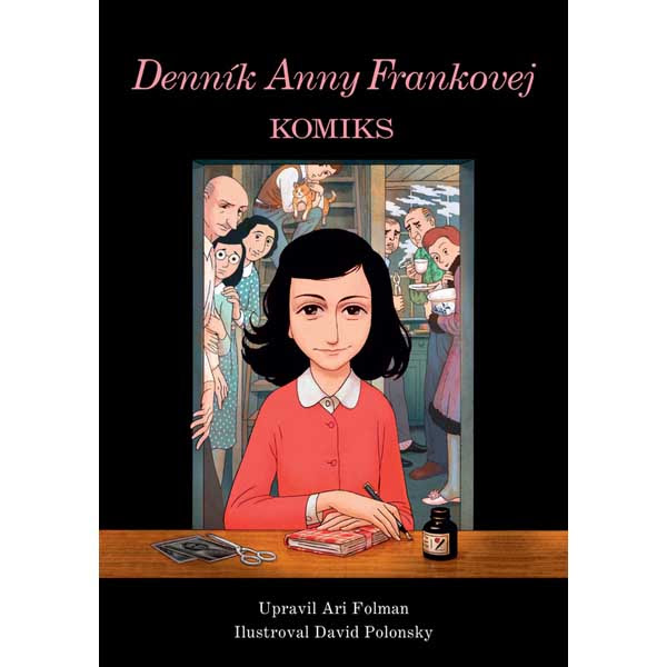 Slovart Denník Anny Frankovej komiks