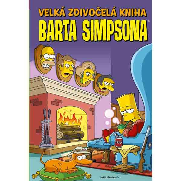 CREW Velká zdivočelá kniha Barta Simpsona