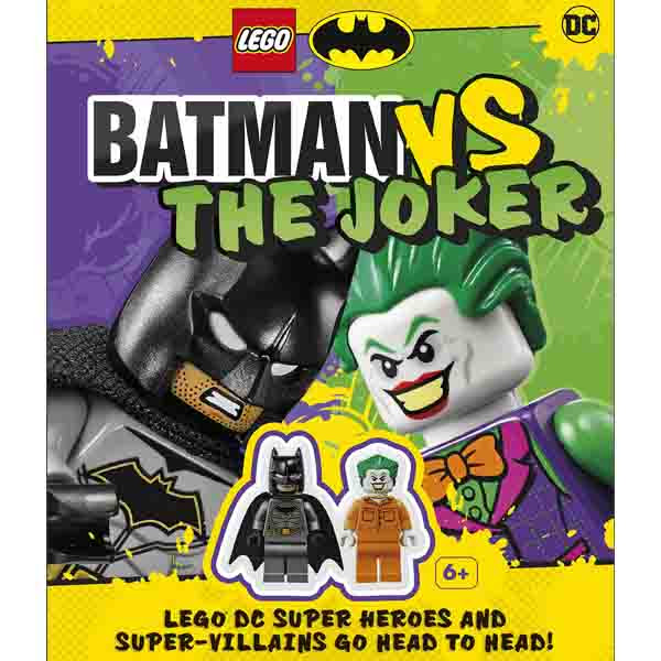 LEGO Batman Batman Vs. The Joker with two LEGO minifigures