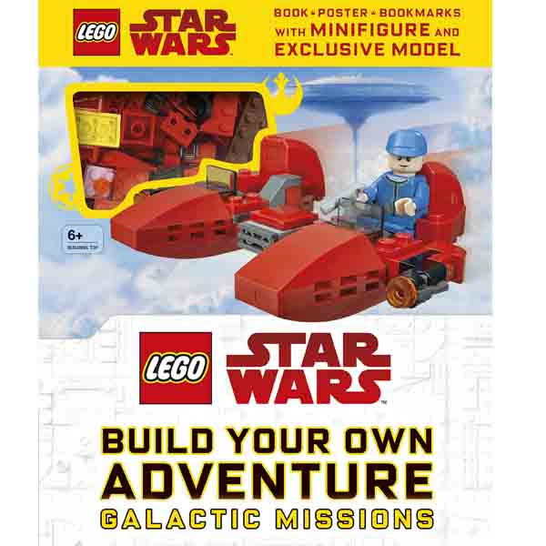 Dorling Kindersley LEGO Star Wars Build Your Own Adventure Galactic Missions With Minifigure
