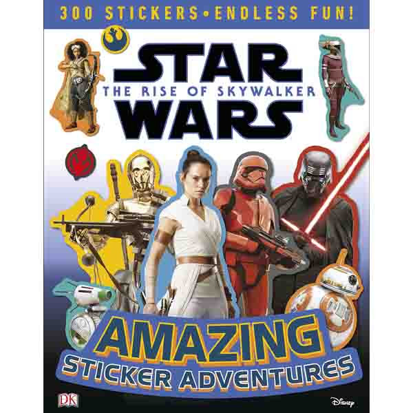 Dorling Kindersley Star Wars The Rise of Skywalker Amazing Sticker Adventures