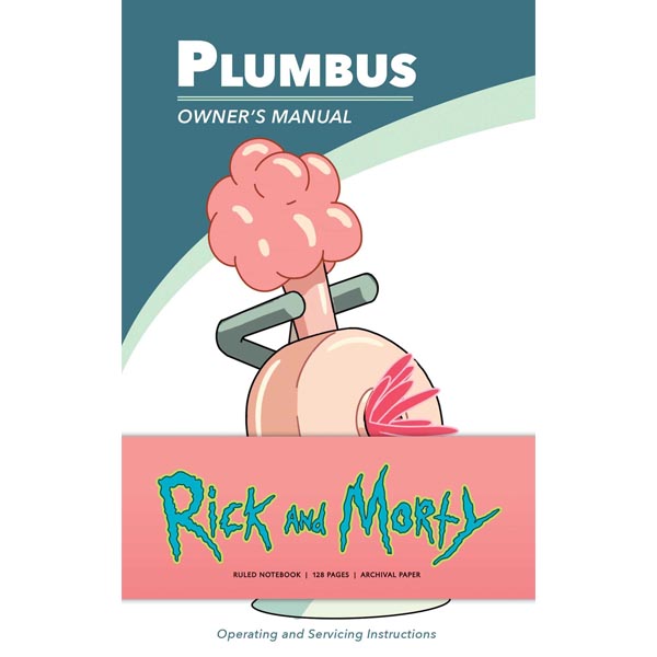 Insight Editions Rick and Morty Ruled Zápisník