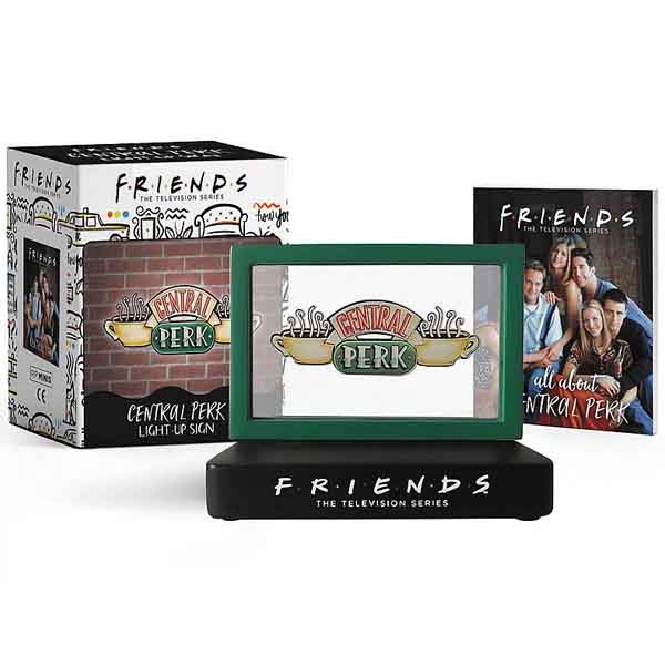 Running Press Friends: Central Perk Light-Up Sign (Miniature Editions)