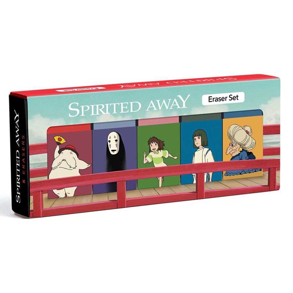 Chronicle Books Spirited Away Erasers Set (Gumy sada 5 ks)