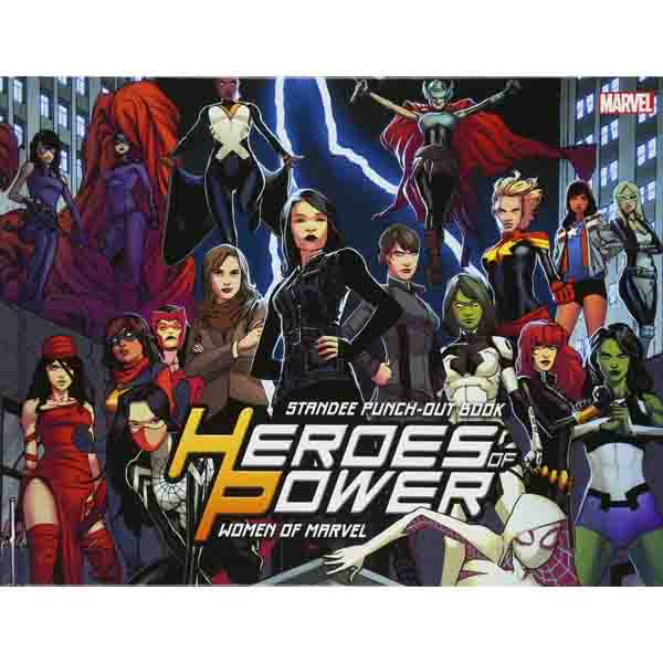 Marvel Heroes of Power Standee Punch-Out Book