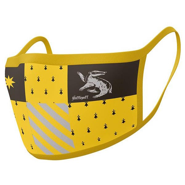 Pyramid International Rúška Harry Potter Face Masks Hafflepuff 2-Pack