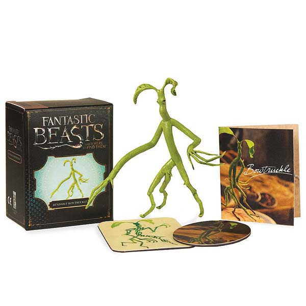 Figúrka Running Press Fantastic Beasts and Where to Find Them: Bendable Bowtruckle (Miniature Editions)