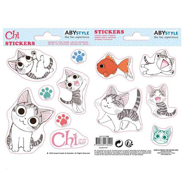 Abysse Corp Chi Nálepky 2-Pack (16 x 11cm)