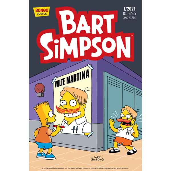 CREW Simpsonovi: Bart Simpson 01/2021