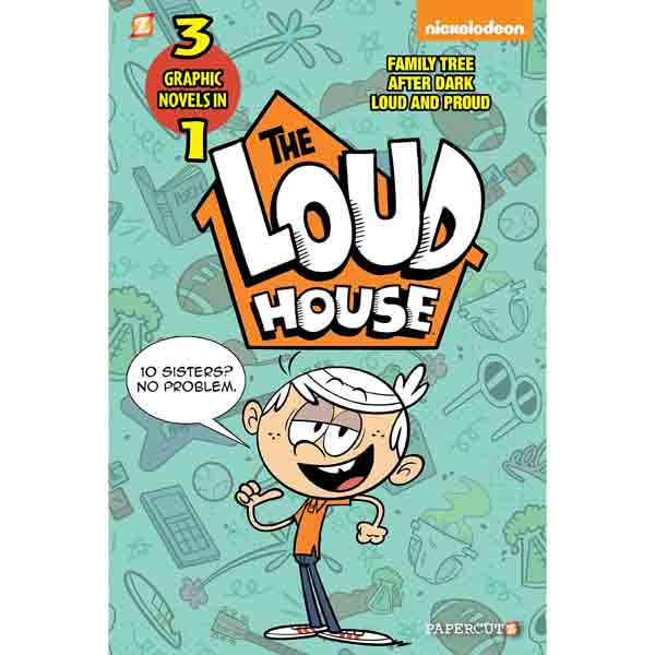 Papercutz Loud House 3In1 Editition 2: After Dark, Loud and Proud, and Family Tree