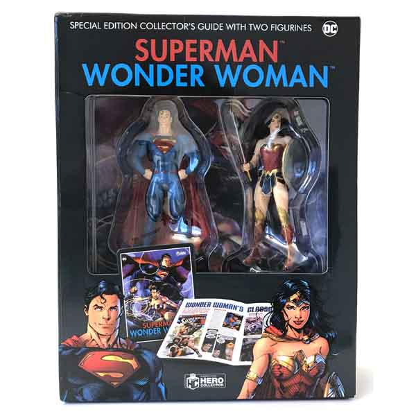 Eaglemoss Collections Superman and Wonder Woman Plus Collectibles