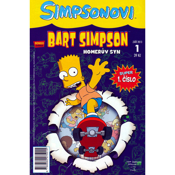 CREW Simpsonovi: Bart Simpson 01/2013 - Homerův syn