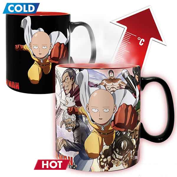 Abysse Corp One-Punch Man Heroes Heat Change Šálka