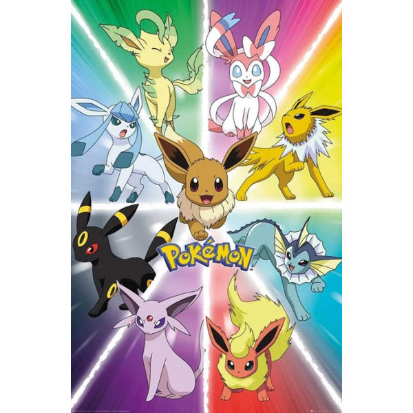 GBeye Pokémon Eevee Evolution (91,5 x 61 cm)